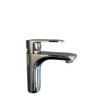 Round & Square Polished Chrome Basin Mixer